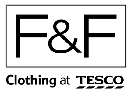 F & F Tesco clothing logo
